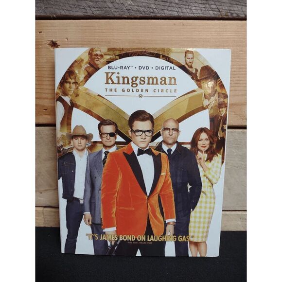 Kingsman The Golden Circle Blu Ray + DVD w/ Slipcase - Picture 1 of 2